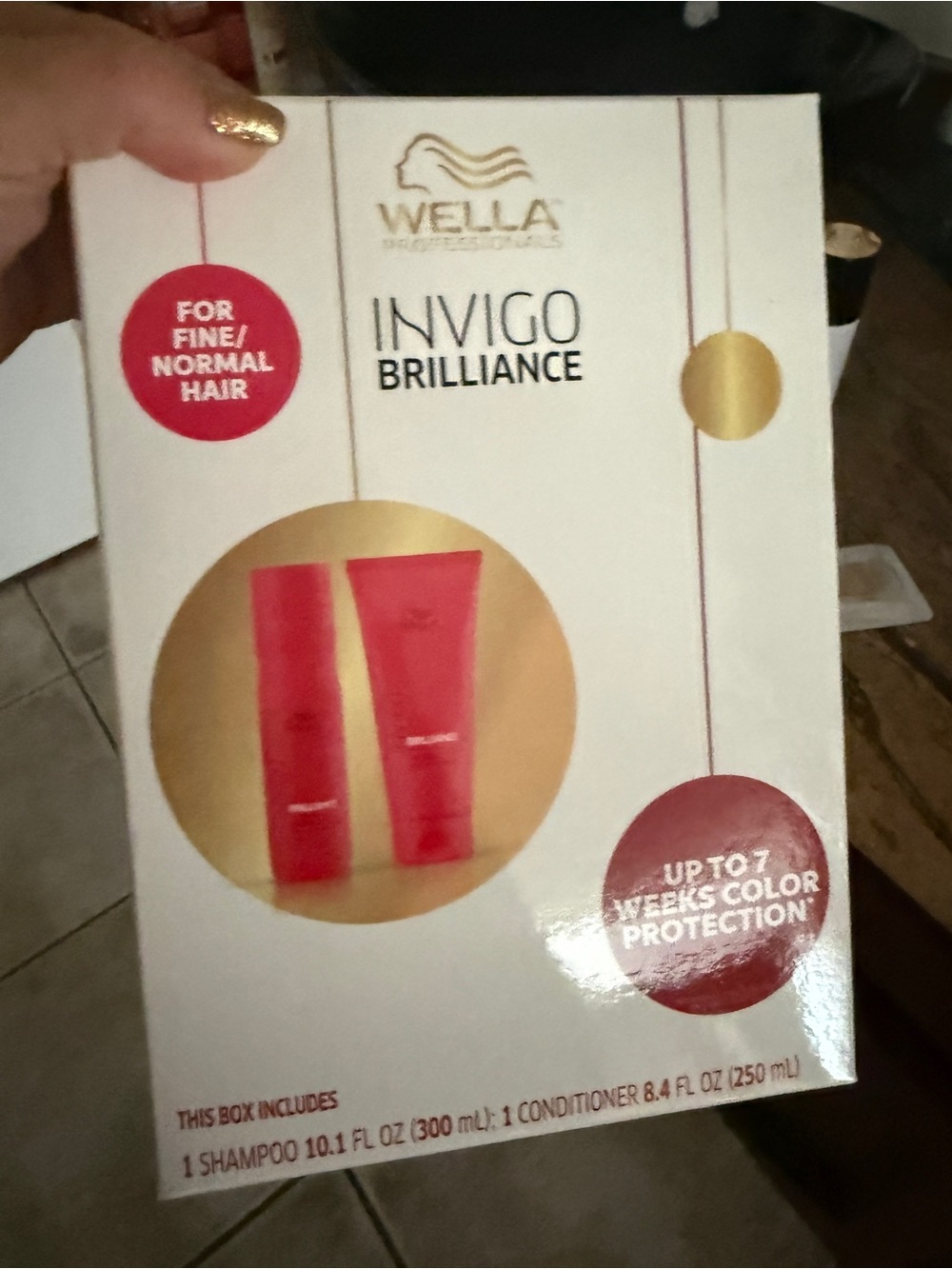 Wella Invigo Brilliance Shampoo & Conditioner - Red with Gold Accents